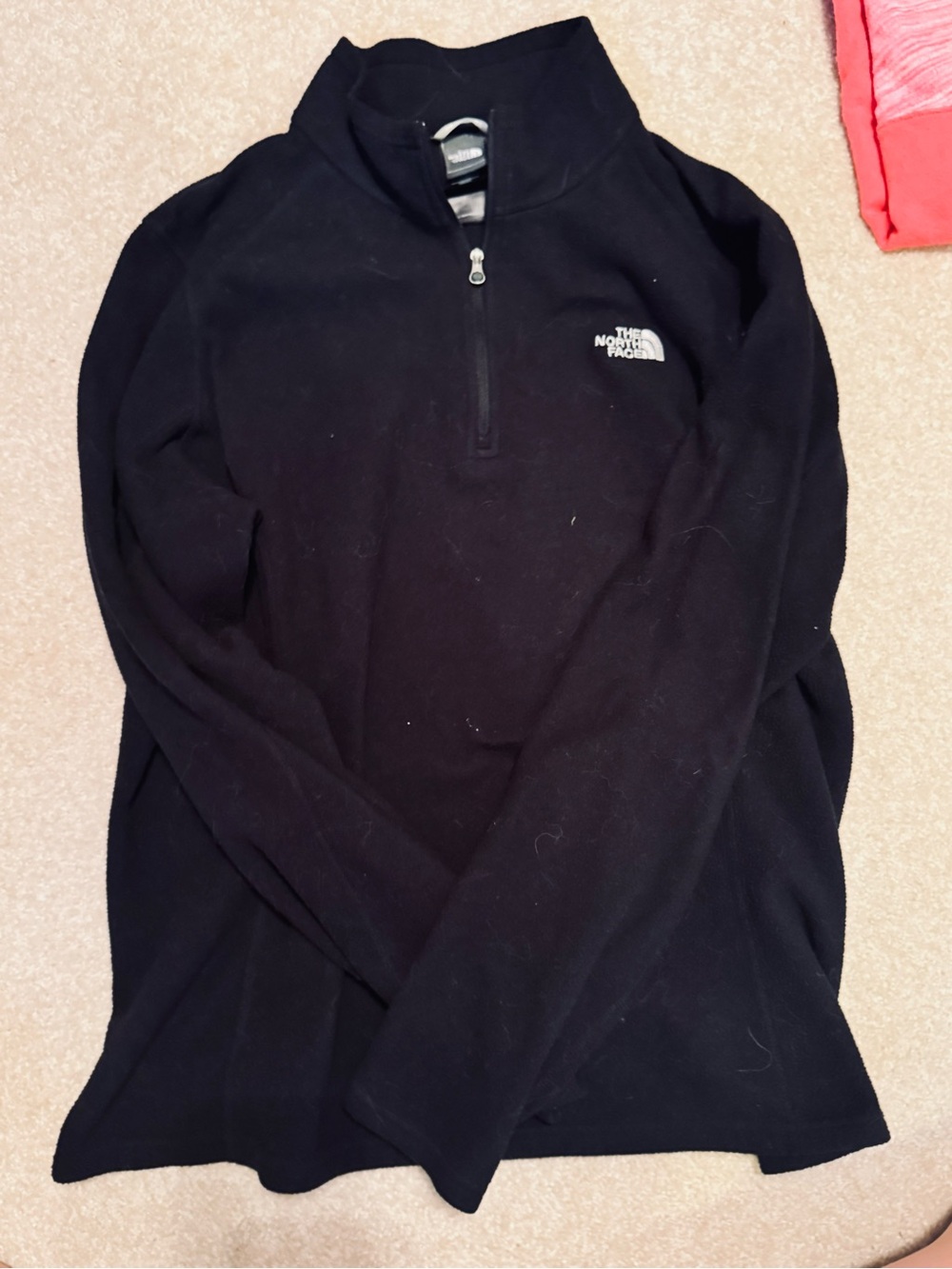 The North Face Black Half-Zip Fleece Pullover